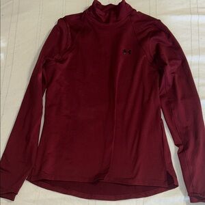 Under Armour Burgundy Long Sleeve Shirt